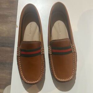Elephantito brown boys driving loafers